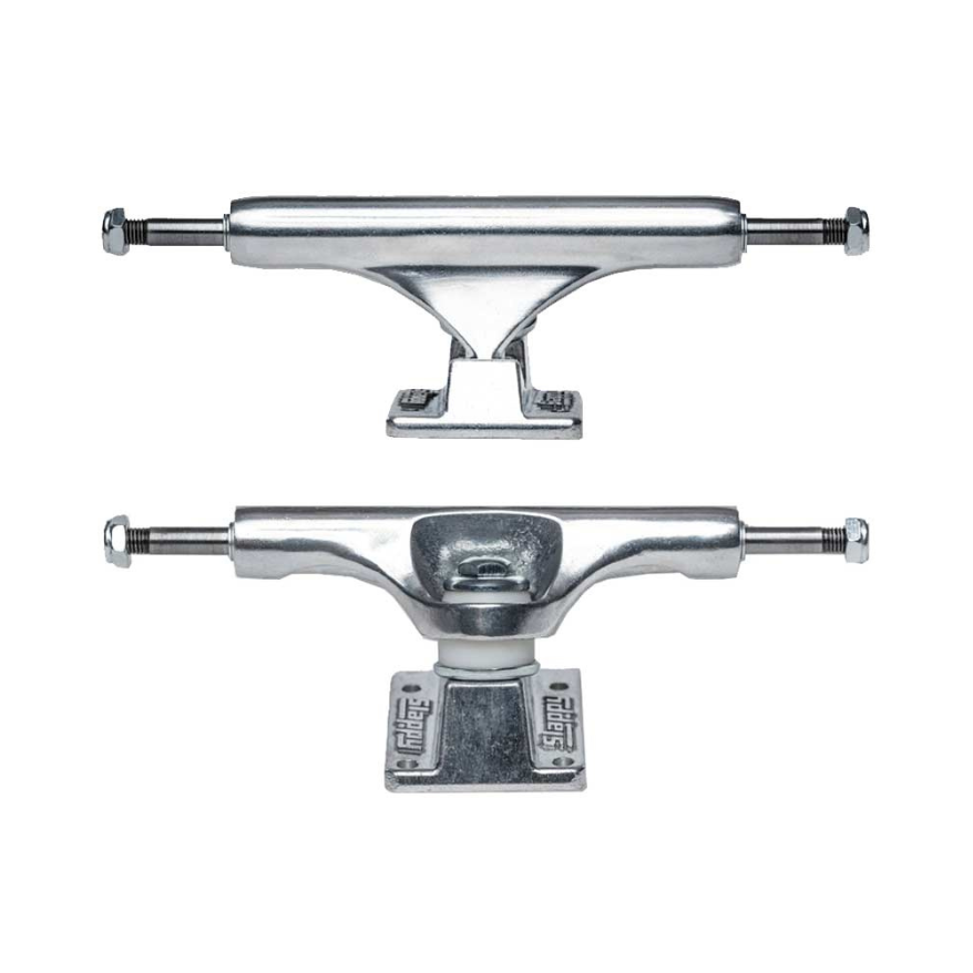 Skateboard Trucks - Slappy ST1 Inverted Hollow Polished Trucks 8.5" (set of 2 trucks)