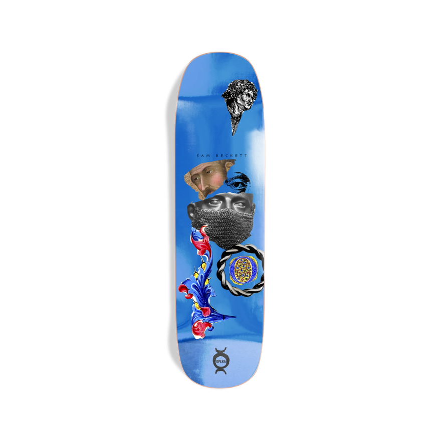 Skateboard Deck Opera Sam Beckett Clipped 8.75" / Papan Skateboard Opera