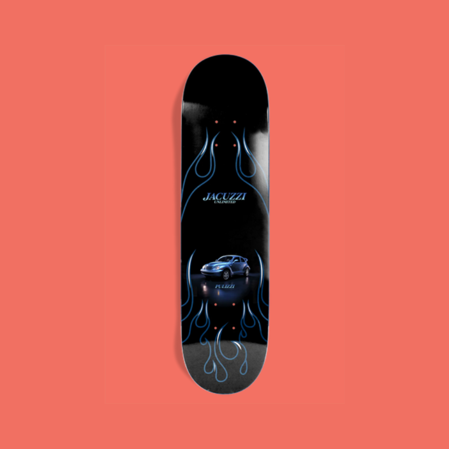 Skateboard Deck Jacuzzi Michael Pulizzi Horsepower 8.375" / Papan Skateboard Jacuzzi Unlimited