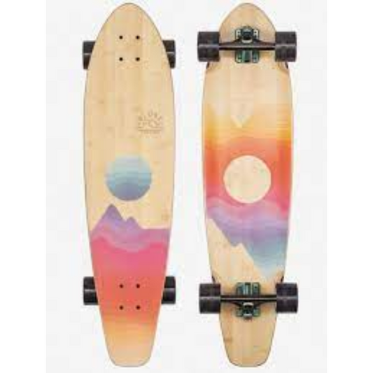 Globe Arcadia 36" Longboard Bamboo/Mountains / Jual Skateboard Cruiserboard Globe Indonesia