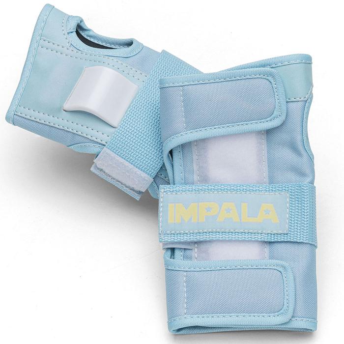 Impala Protective Set - Sky Blue/Yellow / Sepatu Roda Protective