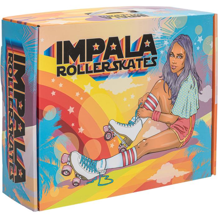 Impala Rollerskates Quad - Aqua / Sepatu Roda Roller Skates Impala Indonesia
