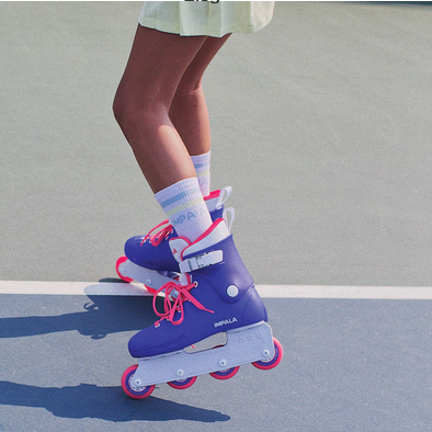 Impala Lightspeed Inline Skate - Blue/Pink / Sepatu Roda Inline Roller Skates Imapal Indonesia