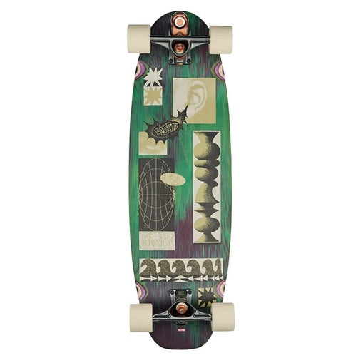 Skateboard Surfskate - Globe Costa Surf Skate First Out | 31" Complete