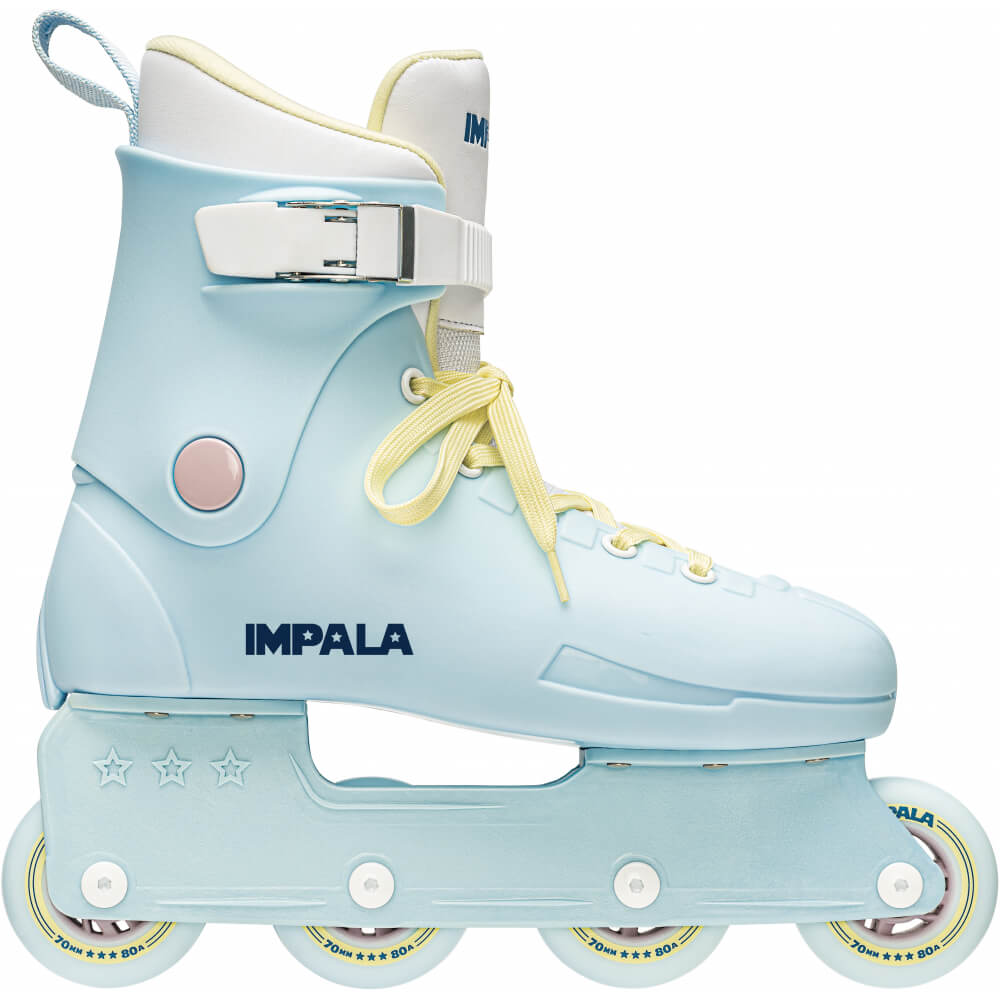 Impala Lightspeed Inline Skate - Sky Blue/Yellow / Sepatu Roda Inline Roller Skates Impala Indonesia