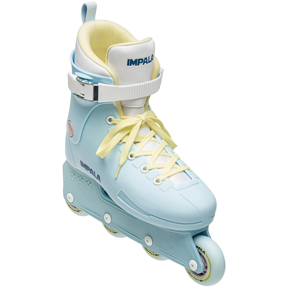 Impala Lightspeed Inline Skate - Sky Blue/Yellow / Sepatu Roda Inline Roller Skates Impala Indonesia