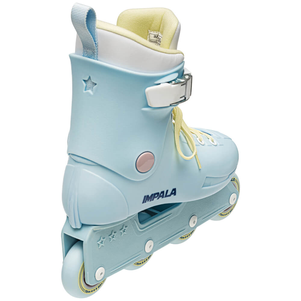 Impala Lightspeed Inline Skate - Sky Blue/Yellow / Sepatu Roda Inline Roller Skates Impala Indonesia