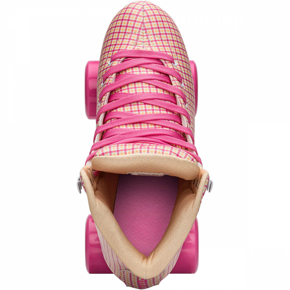 Impala Roller Skates Indonesia - Pink Tartan Roller Skate / Sepatu Roda Quad Rollerkates