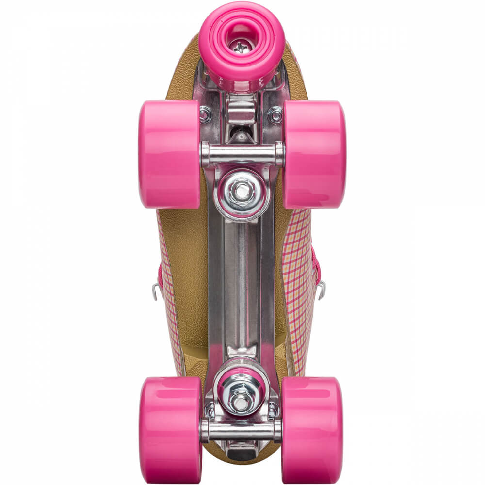 Impala Roller Skates Indonesia - Pink Tartan Roller Skate / Sepatu Roda Quad Rollerkates