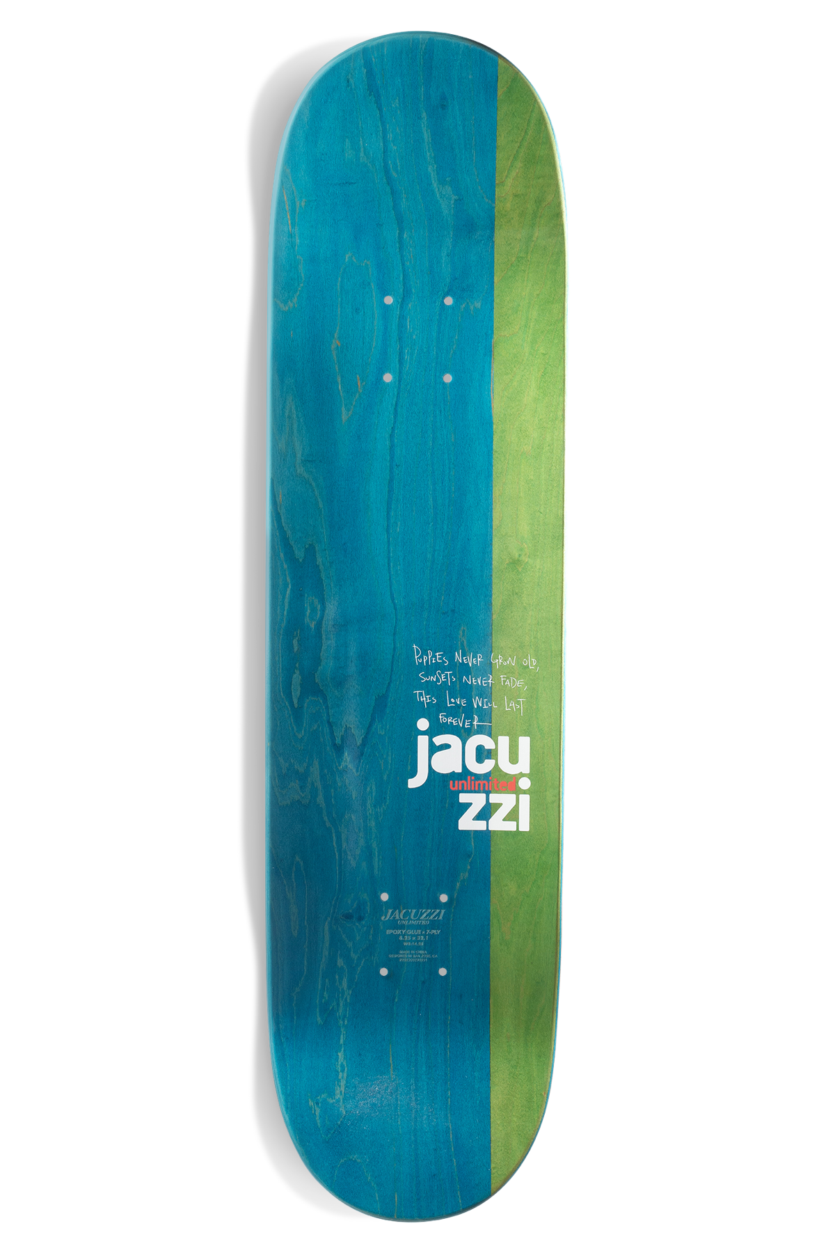 Skateboard Deck Jacuzzi - Flavor 8.25" / Jual Papan Skateboard Jacuzzi