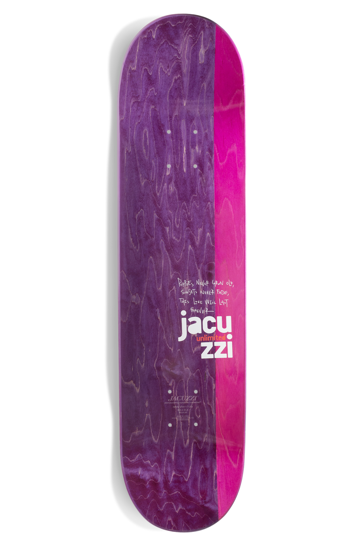 Skateboard Deck Jacuzzi - Sea Monsters - 8.0" / Jual Papan Skateboard Jacuzzi