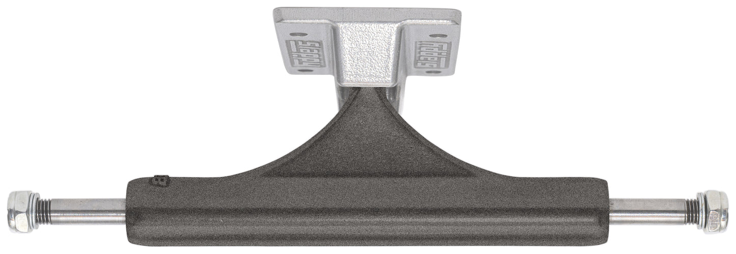 Skateboard Trucks Slappy ST1 Inverted Hollow Lights/Ultra Low Kingpin - Gunmetal Polished - 8.25" (set of 2 trucks)