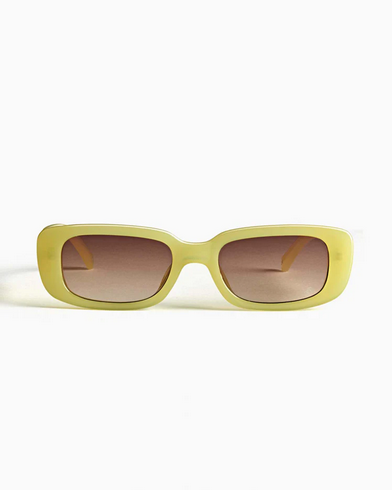 Szade Sunglasses - Dollin - Tainted Lime/Hustler Brown 100% Recycled Frame