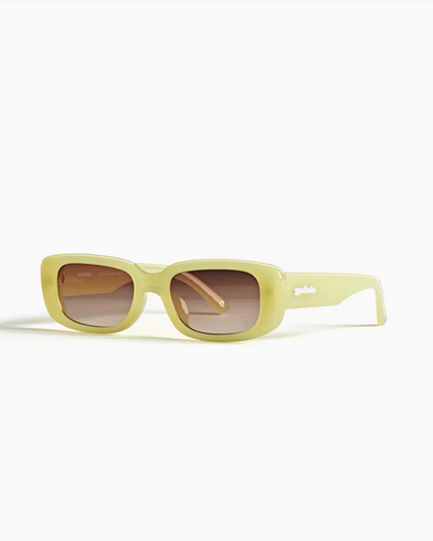 Szade Sunglasses - Dollin - Tainted Lime/Hustler Brown 100% Recycled Frame