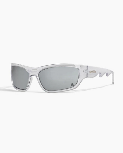 Szade Sunglasses - Bass - Glass/Chrome Polarised 100% Recycled Frame