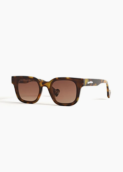 Szade Sunglasses - Ellis -  Pinta Tortoise/Hustler Brown 100% Recycled Frame
