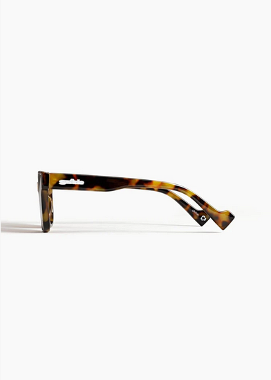 Szade Sunglasses - Ellis -  Pinta Tortoise/Hustler Brown 100% Recycled Frame