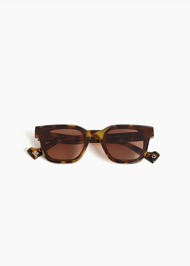 Szade Sunglasses - Ellis -  Pinta Tortoise/Hustler Brown 100% Recycled Frame