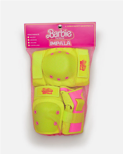 Impala Protective Set - Barbie Bright Yellow / Sepatu Roda Protective