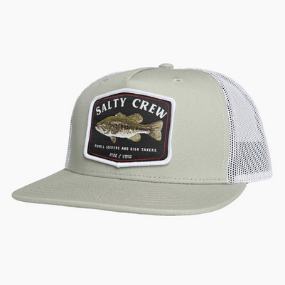 Salty Crew Big Mouth Trucker Cap - Dusty Sage /  Topi Salty Crew