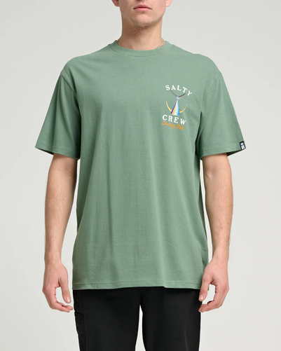 Salty Crew Tailed S/s Tee Army