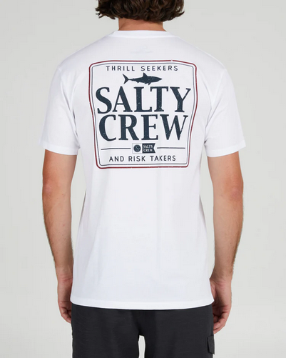 Salty Crew Coaster S/s Tee White / Jual Baju Kaos Salty Crew Indonesia