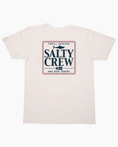 Salty Crew Coaster S/s Tee White
