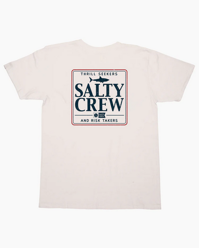 Salty Crew Coaster S/s Tee White / Jual Baju Kaos Salty Crew Indonesia