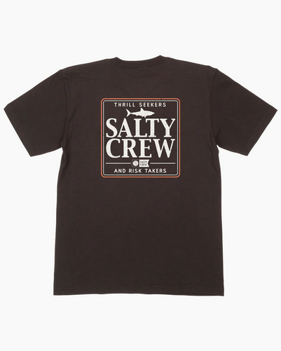 Salty Crew Coaster S/s Tee Black / Jual Baju Kaos Salty Crew Indonesia