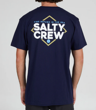 Salty Crew No Slack S/s Tee Navy / Jual Baju Kaos Salty Crew Indonesia