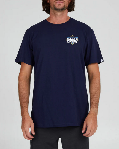 Salty Crew No Slack S/s Tee Navy / Jual Baju Kaos Salty Crew Indonesia