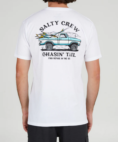 Salty Crew Off Road S/s Tee White / Jual Baju Kaos Salty Crew Indonesia