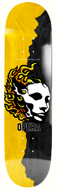 Skateboard Deck Opera Kieran Wooley "Fire" 9.0" / Papan Skateboard Opera
