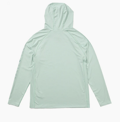 Salty Crew Apex Tech Hooded Longsleeve Sunshirt Marine - UV Protection  |  Men's Fishing Clothing - Salty Crew Indonesia