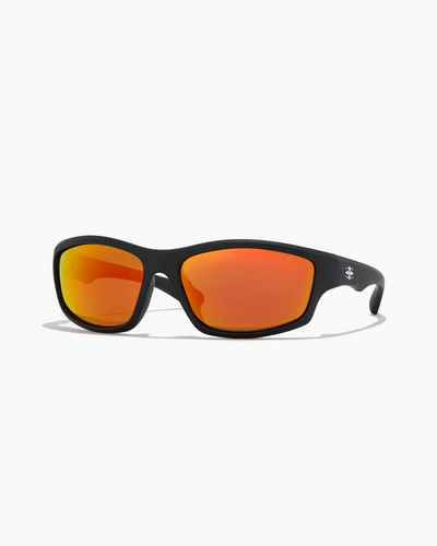 RITUAL VISION Teenage Zero MATTE BLACK / REFLECTIVE ORANGE POLARISED / Kacamata Hitam Ritual Indonesia
