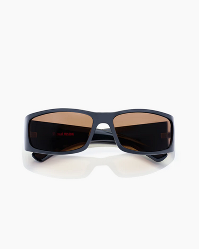 RITUAL VISION Sunglasses - Doomsday Machine POLISHED BLACK / BRONZE POLARISED / Kacamata Hitam Ritual Indonesia