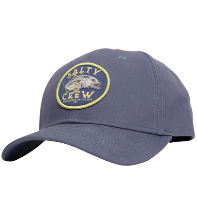 Salty Crew Ulua 6 Panel Cap - Coastal Blue /  Topi Salty Crew  |  Men's Fishing Clothing - Salty Crew Indonesia