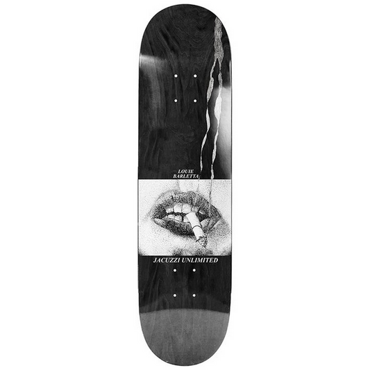 Skateboard Deck Jacuzzi - Louie Barletta "I Love You" - Black 8.25" / Jual Papan Skateboard Jacuzzi