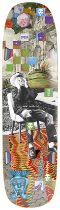 Skateboard Deck Opera Sam Becket "Collage" - Multi 8.75" / Papan Skateboard Opera