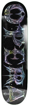 Skateboard Deck Opera Neo - Black 8.5" / Papan Skateboard Opera
