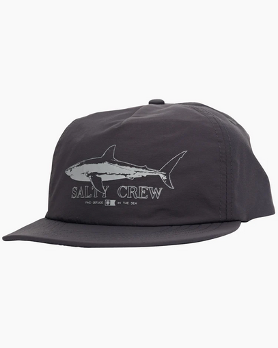 Salty Crew Brother Bruce 5 Panel Cap - Coal /  Topi Salty Crew  |  Men's Fishing Clothing - Salty Crew Indonesia