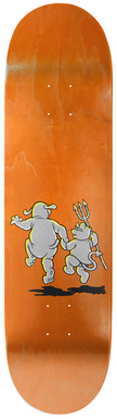 Skateboard Deck World Industries Rodney Mullen Bear - Popsicle Shape - Orange 8.5" / Papan Skate Reissue World Industries