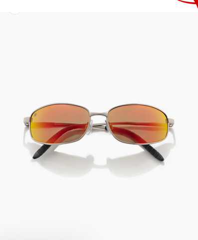 RITUAL VISION Sunglasses - Californication Matte Silver/Orange Reflective / Kacamata Hitam Ritual Indonesia