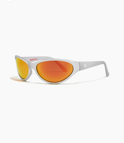 RITUAL VISION Sunglasses - Morphine Matte Chrome/Orange Reflective Polarized / Kacamata Hitam Ritual Indonesia