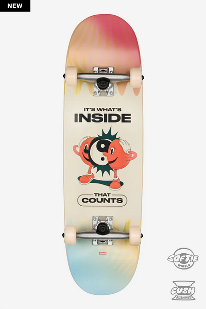 Skateboard Globe Kids Wide Mid Inner Balance 8.25" Complete Fullset