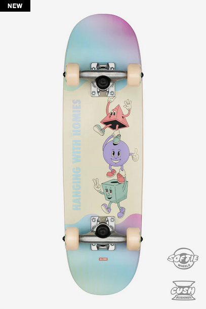 Skateboard Globe Kids Wide Micro Hangin 7.125" Complete Fullset