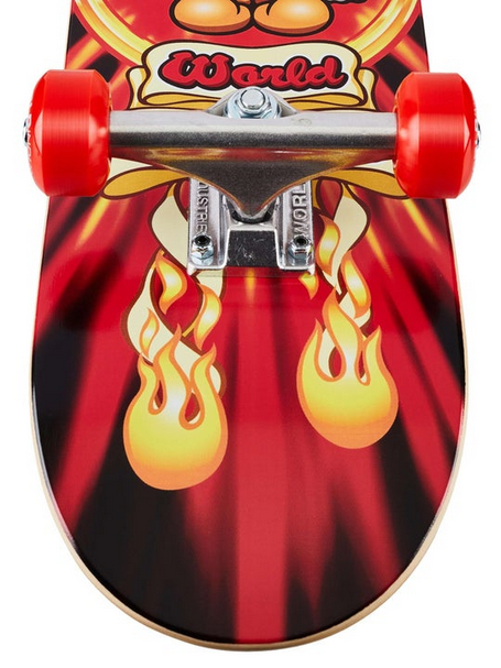 Skateboard World Industries Flameboy V2 Soft Top 7.0" Complete / Skateboard Kids Mini Fullset World Industries