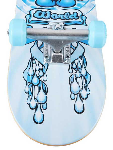 Skateboard Complete World Industries Wet Willy Icon Soft Top 7.25" / Skateboard Kids Mini Fullset World Industries