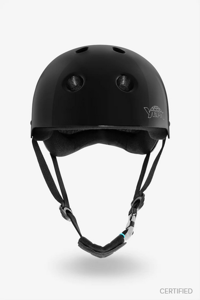 Helm Skateboard Yepa T-SHELL HELMET  Gloss Black