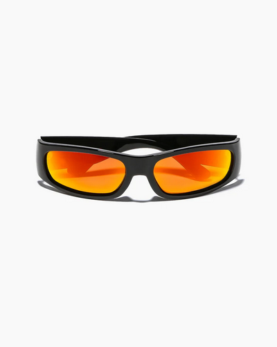 RITUAL VISION Sunglasses - Parasite BLACK / ORANGE REFLECTIVE POLARISED / Kacamata Hitam Ritual Indonesia